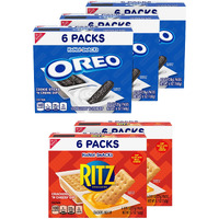 Handi-Snacks Oreo & Ritz Variety Pack, 30 Snack Packs (Assortment May Vary)