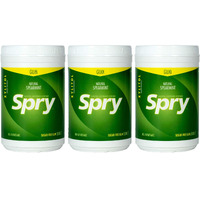 Spry Fresh Natural Spearmint Gum, Natural Xylitol Chewing Gum Dental Defense System Aspartame-Free & Sugar Free Gum, 550 Count (3 Pack)