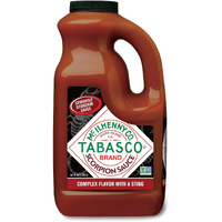Tabasco Brand Scorpion Sauce, Fiery & Intense Hot Sauce, Bulk Plastic Jug, Bold & Hot, Scorpion Pepper, Guava & Pineapple Blend, Perfect For Large Recipes, Great On Tacos & More, 64 Fl Oz (Pack Of 1)