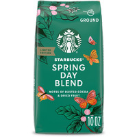Starbucks Ground Coffee, Medium Roast Coffee, Spring Day Blend, 100% Arabica, Limited Edition, 10 Oz Bag