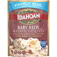 Idahoan Baby Reds Mashed Potatoes Family Size, 8.2 Oz (Pack Of 8)