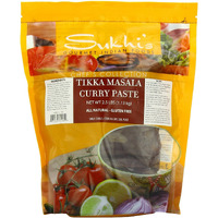 Sukhi's Indian Curry Sauce - Chicken Tikka Masala Sauce 2.5Lbs, Gluten Free Tikka Masala Paste Tikka Masala Simmer Sauce Indian Simmer Sauce Indian Curry Paste Indian Sauce