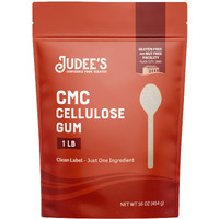 Judee's Premium Cmc Powder 1 Lb (16 Oz) - Use In Fondant, Frostings, And Cake Decorations - Improves Gluten Free Dough - Prevents Ice Crystals In Frozen Foods