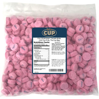 By The Cup Pink Wintergreen Canada Mints, 2.62 Lb Bulk Bag