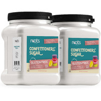 Roots Circle Confectioners Sugar | Non Gmo & Gluten-Free Powdered Sugar | Vegan & Kosher For Passover | Great For Glazes, Fudge, Icing And Dusting | 2 Pack - 35.26Oz