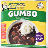 Jambalaya Girl Gumbo Base With Roux, 4Oz (1 Pack)