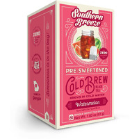 Southern Breeze Cold Brew Sweet Tea Watermelon Iced Tea With Black Tea And Zero Carbs Zero Sugar, 20 Individually Wrapped Tea Bags Southern Sweet Tea Iced Tea Beverage