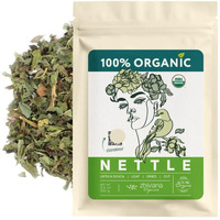 Nettle Tea Loose Leaf - Dried Nettle Leaves Organic, Stinging Nettles Tea, Ortiga, Urtica - Herbs For Medicinal Use - Eliminate Toxins, Allergy, Excess Fluid - Support Kidneys, Joints, Skin - 3.5Oz