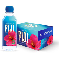 Fiji Natural Artesian Bottled Water 330Ml / 11.15 Fl Ounce (Pack Of 24) - 100% Natural Electrolytes - New