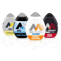 Mio Sugar-Free Versatile Fruit Variety Naturally Flavored Liquid Water Enhancer (4 Count 1.62 Fl Oz)