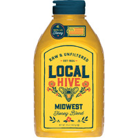 Local Hive Midwest Raw Unfiltered Honey 32Oz. 100% Us Honey Sourced From American Bees And Beekeepers.