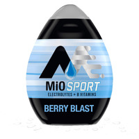 Mio Sport Berry Blast Liquid Water Enhancer Drink Mix (1.62 Fl Oz Bottles, Pack Of 12)