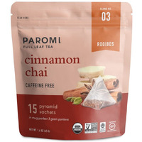 Paromi Cinnamon Chai Rooibos, Resealablepouch, 15 Count