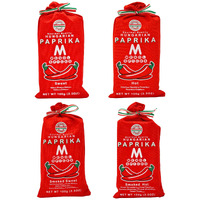 Menol Spices Authentic Hungarian Sweet Paprika Powder (Variety Pack, 4X 100G) Premium Gourmet Quality, Produced In Region Of Szeged, Hungary, Vibrant Red, Incredible Flavor