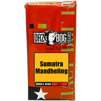 Dazbog Coffee | Sumatra Single Origin | Whole Bean | 11 Oz. | Strong, Sweet & Earthy Aroma | Exotic, Heavily-Bodied Blend | Smooth Finish | Vacuum Sealed Freshness