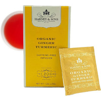 Harney & Sons Organic Tea Bags Ginger Turmeric, 20 Count