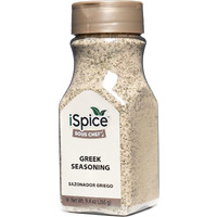 Ispice Authentic Greek Seasoning | Add Lots Of Flavor To Your Chicken, Meat, Steak, And Vegetables | 8.3Oz (236G)