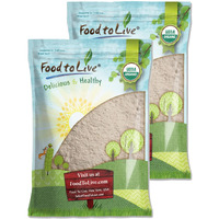 Food To Live Organic Spelt Flour, 16 Pounds - Whole Grain, Non-Gmo, Kosher, Vegan, Bulk, Great For Baking Bread, Product Of The Usa
