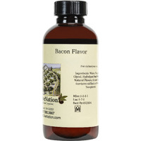Olivenation Bacon Flavor, Water Soluble Natural Flavoring For Baking, Beverages, Brewing, Gluten Free, Kosher - 8 Ounces