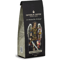 St. Michael The Archangel (Whole Bean) Dark Roast Arabica Coffee 12 Ounces, Ethically Sourced From Honduras And Made By A Family Owned Business In America.