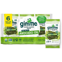 Gimme Seaweed - Sea Salt & Avocado Oil - 6 Count (5G)