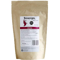 Teapigs Loose Chai Tea, 250G, Robust Big Leaf Tea, Malty Assam, Cardamom, Cinnamon, Ginger Chai Loose Tea