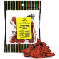 Seedless Red Li Hing Mui Crack Seed Plums | Hawaiian Favorite | Sweet, Sour, & Salty Dried Asian Plum Candy | 1.25 Ounce
