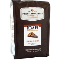 Fresh Roasted Coffee, Pecan Pie Flavored Coffee, 5Lb, Medium Roast, Kosher, Whole Bean