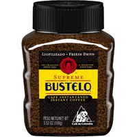 Supreme By Bustelo Freeze Dried Instant Coffee, 3.52 Ounces