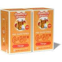 Southern Breeze Cold Brew Sweet Tea Mango Iced Tea With Black Tea And Zero Carbs Zero Sugar, 20 Individually Wrapped Tea Bags (Pack Of 2) Southern Sweet Tea Iced Tea Beverage