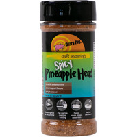 Dizzy Pig Spicy Pineapple Head Tropical Seasoning Rub (8Oz Shaker) - Seasons 30+Lbs Of Food - Hand Made In The Usa - Msg Free, Gluten Free