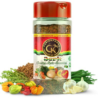 Caribbean Kitchen Hot Jerk Seasoning (4 Oz) 100% Authentic Premium Jamaican Seasoning | Healthy Gourmet Spice Blend For All Foods - Kosher, Low Sodium, Non-Gmo, No Msg, Gluten-Free, Vegan, Health And Wellness Approved.