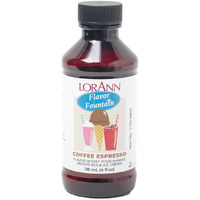 Lorann Coffe Espresso Flavor Fountain, 4 Oz Bottle