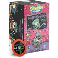 Bones Coffee Company Flavored Coffee Bones Cups Souffl   Symphony Flavored Pods Chocolate Souffl   Flavor | 12Ct Single-Serve Coffee Pods Spongebob Inspired Coffee