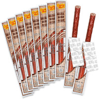 Country Meats, Meat Sticks, 0 Trans Fat, Usda Certified, Good Source Of Protein, Carb Conscious Snack (10 Meat Sticks, Original Smoked Hickory)