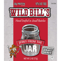 Wild Bills Hickory Smoked Beef Jerky From The Jar 2 Ounce Pack (3 Count)
