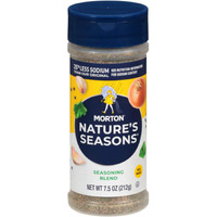 Morton 25% Less Sodium Nature's Seasons Seasoning Blend, 7.5 Ounce (Pack Of 6)
