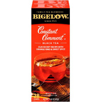 Bigelow Constant Comment Tea 28-Count Box (Pack Of 1) Spiced Premium Black Tea With Orange Peel Antioxidant-Rich Full Caffeine Black Tea In Foil-Wrapped Bags