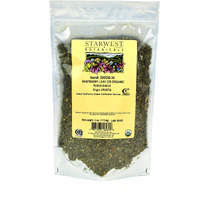 Starwest Botanicals Organic Red Raspberry Leaf Tea [4 Ounce Bag] Loose Cut & Sifted Raspberry Leaves In Bulk