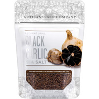 Artisan Salt Company Fusion Naturally Flavored Black Garlic Sea Salt, Zip-Top Pouch, 4 Ounce