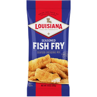 Louisiana Fish Fry Products Seasoned Fish Fry, 10 Oz (Pack Of 12)