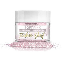 Bakell Soft Pink Tinker Dust, 5 Gram | Kosher Certified | 100% Edible Glitter | Cakes, Cupcakes, Cake Pops, Drinks, Glitter & Dusts (Soft Pink)