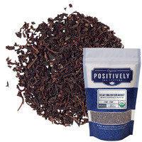 Organic Positively Tea Company, Decaf English Breakfast, Loose Leaf, 4 Ounce