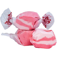 Taffy Town Saltwater Taffy- Cran-Raspberry | Gourmet Taffy| Nougat-Style Candy| Soft & Delicious| Sumer Snack Treats| Party Good Candies| 2.5Lbs