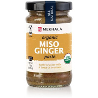 Mekhala Organic Miso Ginger Cooking Paste. Vegan. Gluten-Free. Sauce For Marinade, Stir Fry, Vegetables (3.53Oz) (Pack Of 1)