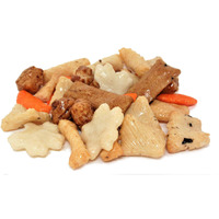 Party Rice Crackers Mix Bulk By Its Delish, 2 Lbs Bulk | Oriental Party Mix Crunchy Savory Snack