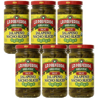 La Preferida Organic Jalapeno Nacho Slices, Hot , 11.5 Oz (Pack Of 6)