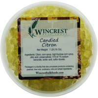 Candied Fruit - 1 Lb Tub (Diced Citron)