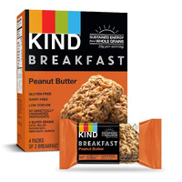 Kind Breakfast Bars, Peanut Butter, Gluten Free, 1.8Oz, 16 Count