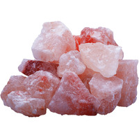 Himalayan Pink Salt Chunks 100% Natural Solid Mineral Rock Salt Chunks 1.2 To 2 Inches |5.9 Lbs Bag Of Chunks